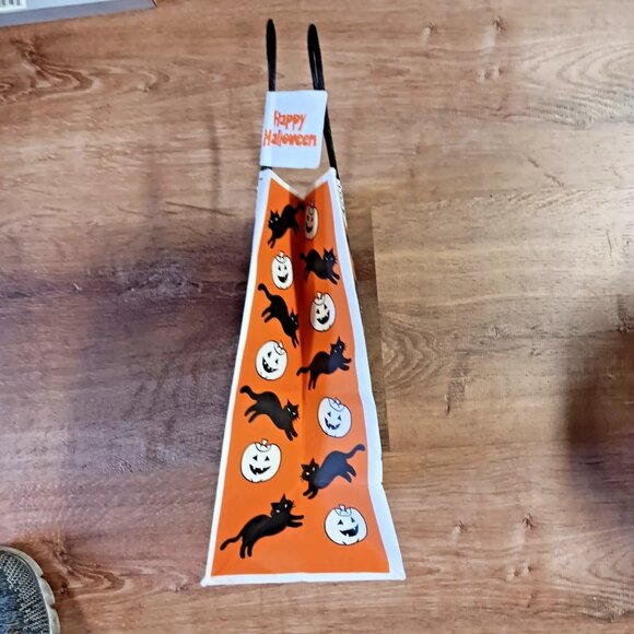 VTG 80s 90s Halloween Gift Trick or Treat Bag Colorable American Greetings NEW - Picture 7 of 8